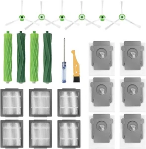 For iRobot Roomba Replacement Parts Side, Roller Brushes, Filters E5 E6 E7 i3 + - Picture 1 of 15