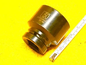 50 mm PITTSBURGH PRO CR-MO IMPACT 6 POINT SOCKET 1" DRIVE ( BRAND NEW ) - Picture 1 of 5