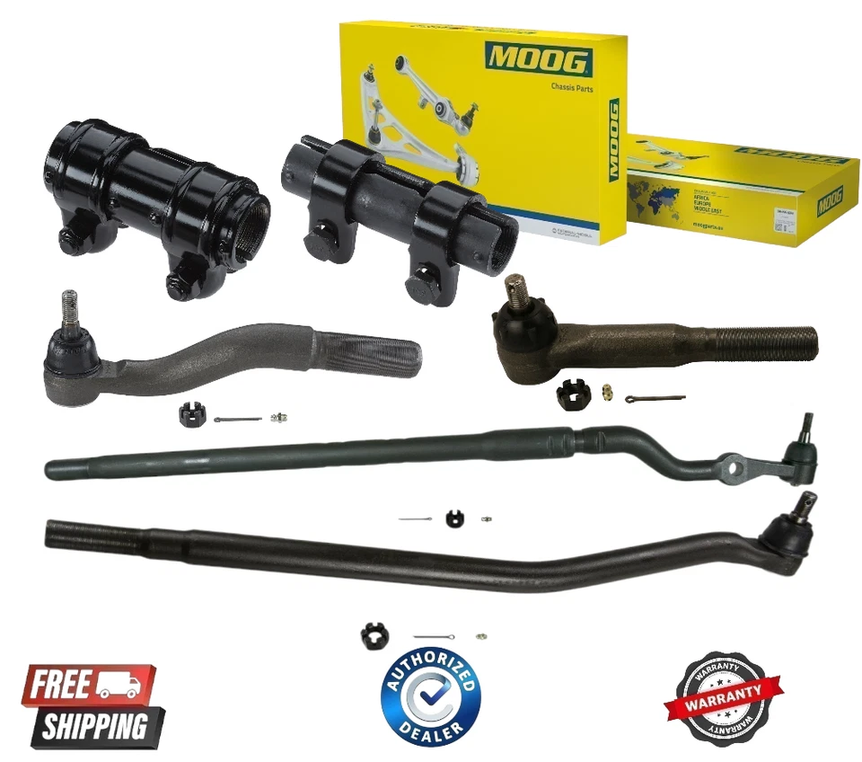 ПОДЛИННЫЙ конец рулевого троса Moog подходит для Ford F-250 F350 Super Duty Truck 99-04 4WD - Изображение 1 из 1