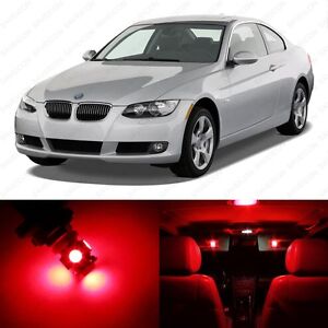 16 x Red LED Interior Light Package For 2006 - 2011 BMW 328i 335i M3 330i +TOOL