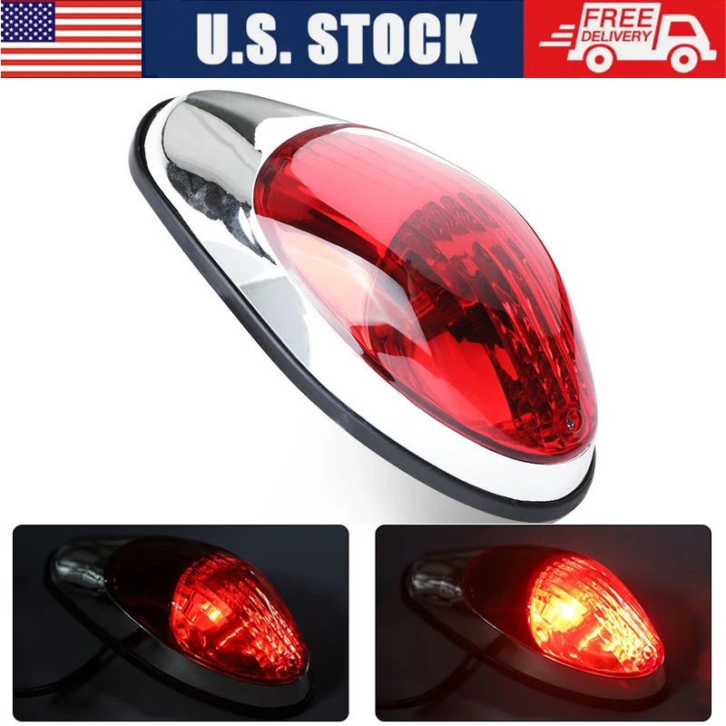 Motorcycle Rear Tail Brake Running Light Lamp for Honda Yamaha Suzuki Kawasaki - Image 1 of 4