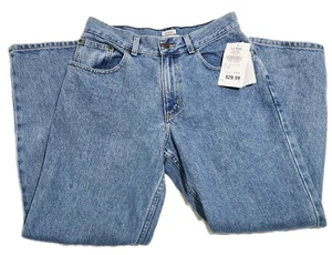 Neu mit Etikett LL Bean Damenjeans 8 PET verwaschen blau Denim Original Passform 100 % Baumwolle 272059 - Bild 1 von 9