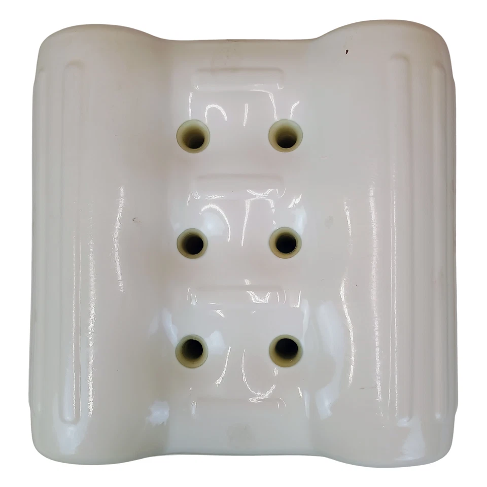 全新 (15 英寸 x 15 英寸)白色泰勒制作漂流垫 *mocinc.1982 * — 第 1/4 张图片