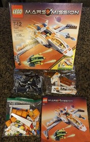 *** LEGO 7647: MARS MISSION - MX-41 SWITCH FIGHTER - VERIFIED 100% COMPLETE! ***