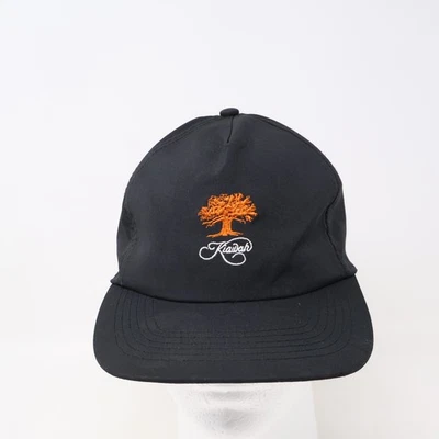 起亚瓦岛海洋球场高尔夫帽帝国青少年适合黑色平沿帽 — 第 1/4 张图片