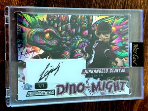 JURRANGELO CIJNTJE 2024 COMODÍN DINO PODRÍA PSICODÉLICO AUTOMÁTICO # 1/1 SEATTLE - Imagen 1 de 3