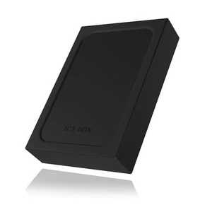 ICY BOX IB-256WP USB3.0 2,5" Aluminium Silikon Gehäuse Schreibschutz Schalter - Bild 1 von 5