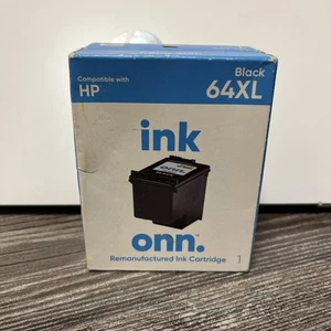 onn. HP kompatible Tintenpatrone schwarz 67XL Ablaufdatum 04/2023 versiegelter Karton NEU!! - Bild 1 von 3