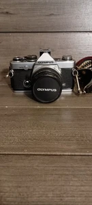 Lente Olympus OM2-n 35 mm para cámara 50 mm con filtro de tragaluz Hoya de 49 mm sin probar - Imagen 1 de 17