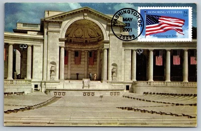 #3508 Honoring Veterans FDC Maxi Card - Image 1 of 2