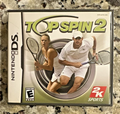 Top Spin 2 Nintendo DS 2006 Tennis Complete With Manual Tested & Works Great USA - Image 1 of 4
