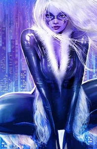Amazing Spider-Man #40 Nathan Szerdy esclusiva variante gatto nero vergine - Foto 1 di 3
