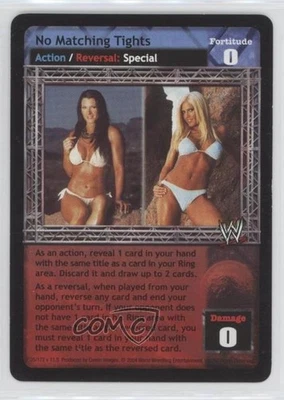 2004 WWE Raw Deal Trading Card Game No Matching Tights ( ) Tara Torrie Wilson - Image 1 of 2