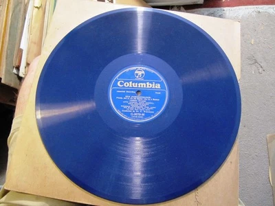 Royal Blue Columbia 1928 LOTTE LEHMANN Richard TAUBER Zigeunerbaron Finale Act 2 - Image 1 of 3