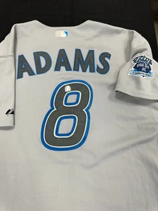 Russ Adams Game Used Oct 02, 2005 Toronto Blue Jays Home Jersey MLB Certified - Bild 1 von 9