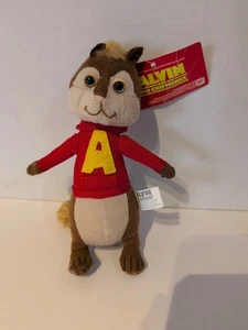 2008 Alvin die Chipmunks Live Action Film 9 Zoll Plüschtier von Nanco Stofftier - Bild 1 von 10