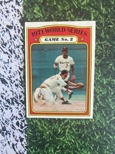 1972 Topps Baseball 1971 WS Game 2 #224 EX Low Cost Shipping  - Picture 1 of 2