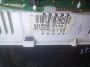 94003FD160 CUADRO DE INSTRUMENTOS / 200426400K / 20021022 / 175446 PARA KIA RIO IPANEM - Imagen 1 de 7