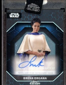 2025 Topps Star Wars Chrome Black Simone Kessell As Breha Organa Auto #ALS-SK - Picture 1 of 1