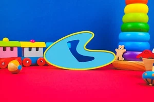 Boomerang B Logo 3D Printed Pretend Play Kids Toy Learning Toys 20th Century Fox - Picture 1 of 4