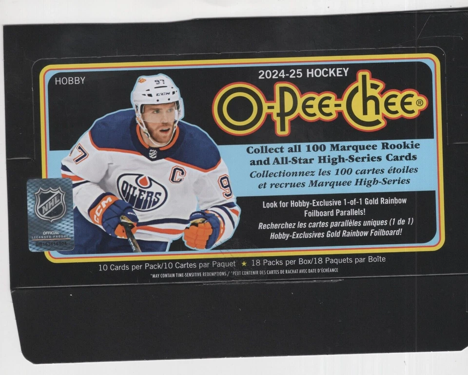 2024-25 O-PEE-CHEE HOCKEY BASE CARDS FROM #401-500 PICK THE PLAYERS/TEAM - Image 1 of 1