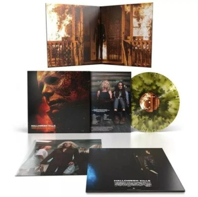 Halloween Kills Soundtrack LP Swamp Green Vinyl Ltd to 500 Bull Moose Rare OOP - Image 1 of 4