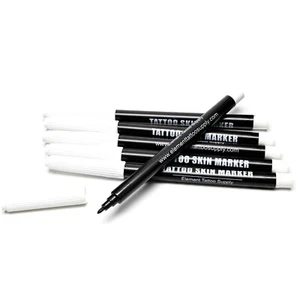 Tattoo Medizinisch Chirurgisch Haut Marker Kühn Lila Schablone Stifte 5er Pack - Bild 1 von 6