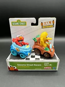 Sesame Street Racers Playskool Rails & Roads Elmo & Big Bird 2012 - Imagen 1 de 6
