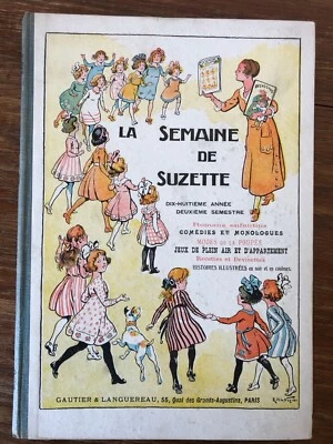 LA SEMAINE DE SUZETTE Reliure éditeur 1922 - 1923 (Aout à Janvier) Bel état - Photo 1/4