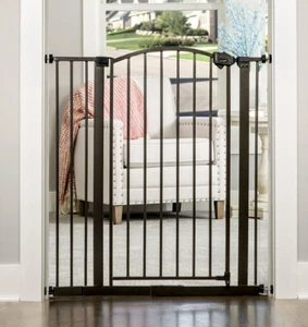 Baby Safety Gate Extra 36"Tall Walk Thru Pet Fence Indoor Security Dog Wide Door - Picture 1 of 5