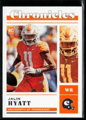 2023 Panini Chronicles Draft Picks #11 Jalin Hyatt RC - Image 1 of 2