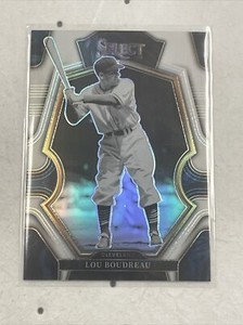 2023 Panini Select Baseball Lou Boudreau /199 White Prizm *Please Read*