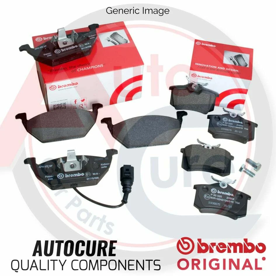 FORD FOCUS 1.6 2004-2012 FRONT & REAR BREMBO BRAKE PADS BRAND NEW — 第 1/1 张图片