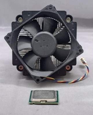 Intel Pentium Dual-Core E2160 1.80Ghz 2 Core Processor SLA8Z + CPU Cooler - Image 1 of 4