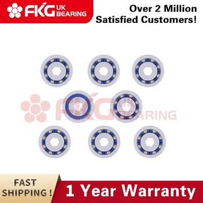 FKG 8pcs New Bearings Replacement Wheel For Polaris Pool Cleaner 360 380 9-100-1108