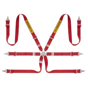 SABELT CFCI2210S622SU2F CINTURE ROSSE 6 PUNTI 2" STEEL RALLY FIA 8853-2016 2025 - Imagen 1 de 4