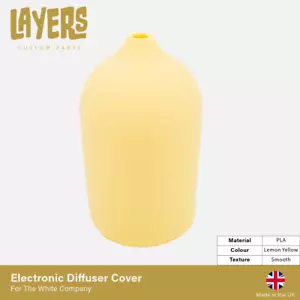 Replacement Electronic Diffuser Cover ( LEMON YELLOW ) - The White company - Picture 1 of 1