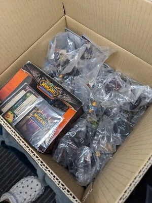 WOW WARCRAFT MINIATURES CORE MINI SET COMPLETO 66-MINIS Y SET DE INICIO ¡NUEVO USADO! Foto 1 de 4