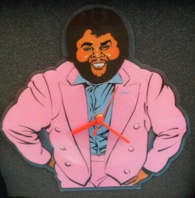 FAT LARRY'S BAND CLOCK Shaped Picture Disc Original Vinyl Record SD64 Wall CLOCK - Image 1 of 4