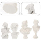  4 Pcs Ancient Roman Figurines Greek Miniature Sculptures Plaster