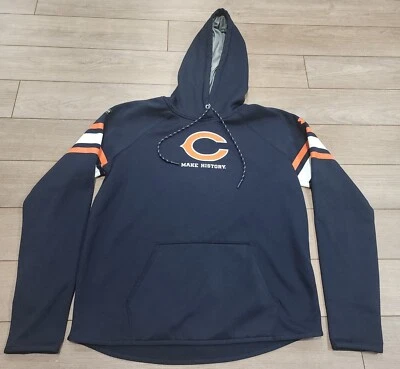 安德玛女式组合正品Make History海军Med芝加哥熊  — 第 1/4 张图片