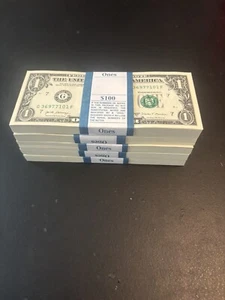 25 ($1) ONE DOLLAR BILLS UNCIRCULATED SEQUENTIAL - Picture 1 of 4