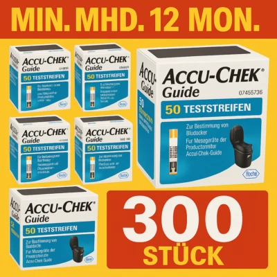 ACCU - CHEK GUIDE  300 Stück „100% Originalware von Roche Diagnostics“ - Bild 1 von 4