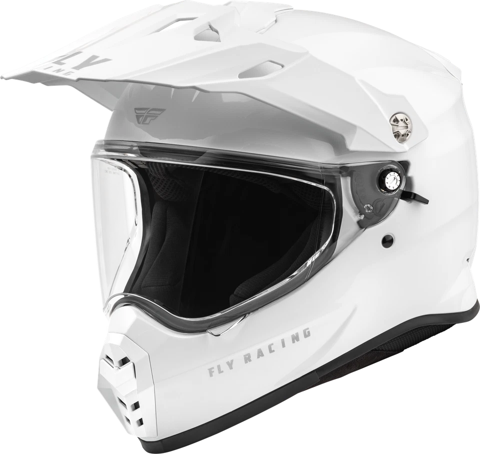 Casco sólido Fly Racing Trekker XS blanco Foto 1 de 1