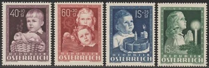 EDSROOM-16098 Austria B260-B263 LH 1949 Complete Holidays CV$60 - Picture 1 of 2