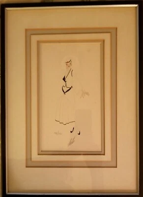 ERTE - Renee - 1975 Litografía enmarcada - Dama Art Deco de moda firmada 146/260 Foto 1 de 4