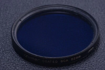 ✅ IZUMAR BLUE COATED 80A 52MM FILTER GENUINE LENS SCREW IN   11-4 - Image 1 of 2