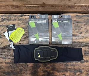 Nike Pro Combat Hyperstrong Series Elbow Sleeve 687834-010 - Picture 1 of 4