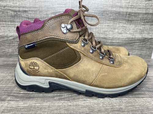 Timberland DONNA 8 MADDSEN STIVALI DA TREKKING IMPERMEABILI MARRONI A1Q52