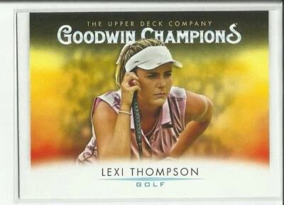 2021 Goodwin Champions Horizontal #81 Lexi Thompson Golf Rookie - Image 1 of 2